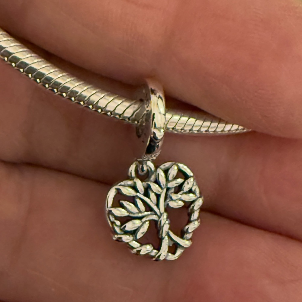 Silver Tree Charm - image 2